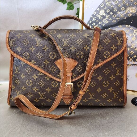 Authentic Louis Vuitton Monogram Beverly MM 41 2-Way Bag W/ Strap And Dust Bag - Picture 4 of 17